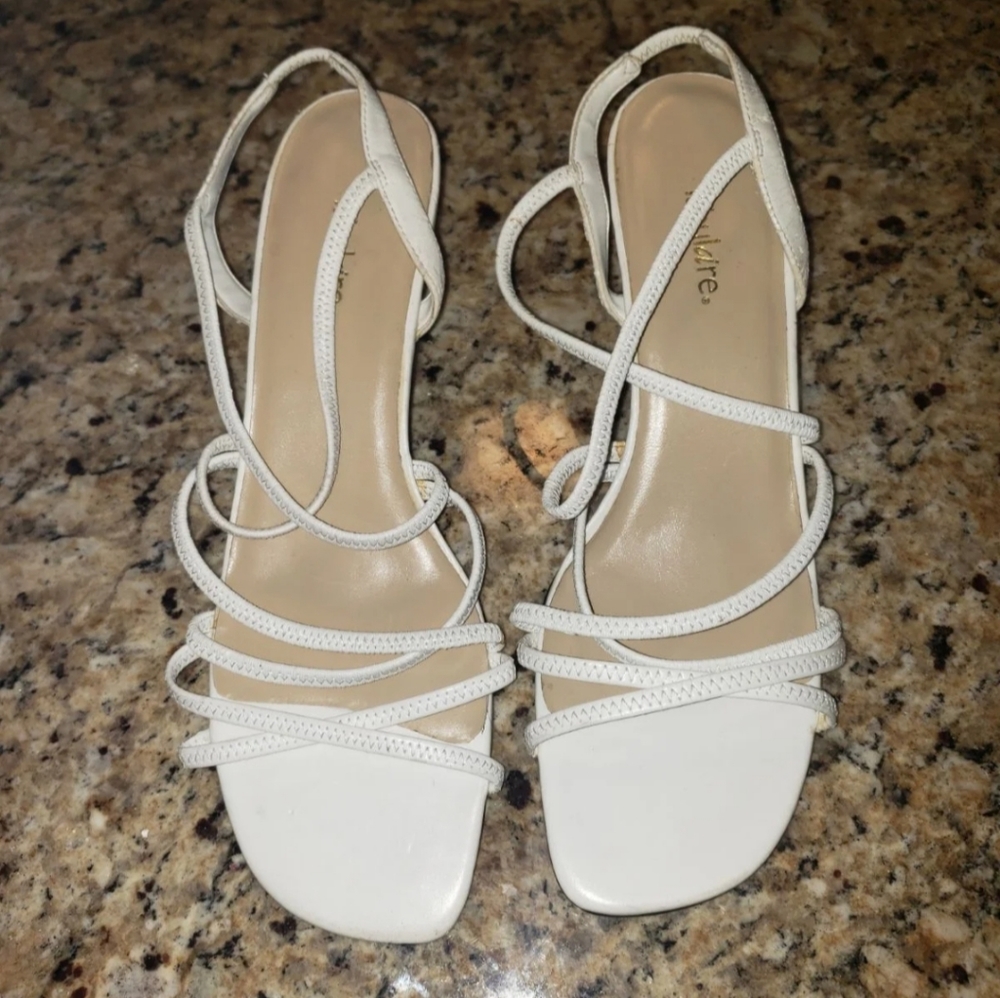 Strappy heels